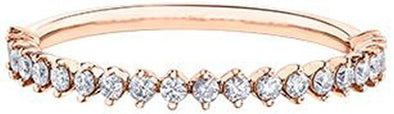 Rose Gold Diamond Band.