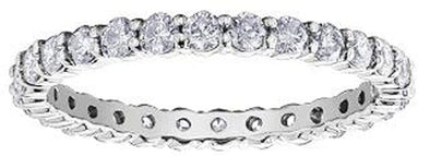 White Gold Diamond Band.