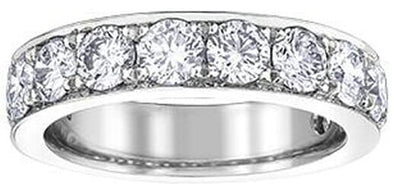 White Gold Diamond Band.