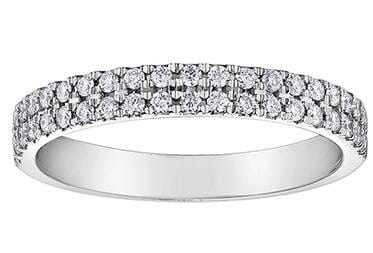 White Gold Diamond Band