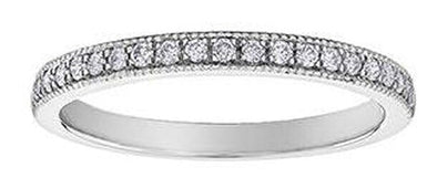 White Gold Diamond Band.