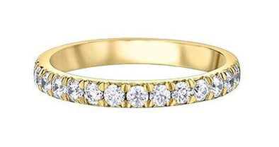 Yellow Gold Diamond Band.