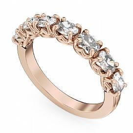 Rose Gold Diamond Band.