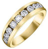 Yellow Gold Diamond Band.