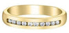 Yellow Gold Diamond Band.