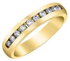 Yellow Gold Diamond Band.