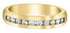 Yellow Gold Diamond Band.