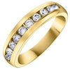 Yellow Gold Diamond Band.