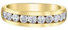 Yellow Gold Diamond Band.