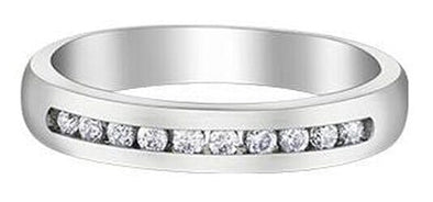 White Gold Diamond Band.