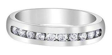 White Gold Diamond Band.