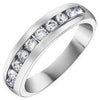 White Gold Diamond Band.