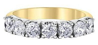 Yellow Gold Diamond Band.