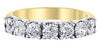 Yellow Gold Diamond Band.