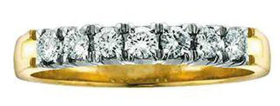 Yellow Gold Diamond Band.