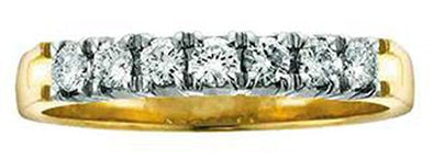 Yellow Gold Diamond Band.