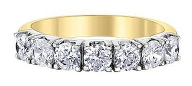 Yellow Gold Diamond Band.