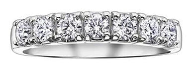 White Gold Diamond Band.