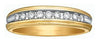 Yellow Gold Diamond Band.