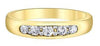 Yellow Gold Diamond Band.