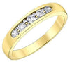 Yellow Gold Diamond Band.