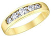 Yellow Gold Diamond Band.