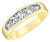 Yellow Gold Diamond Band.