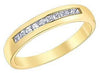 Yellow Gold Diamond Band.