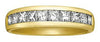 Yellow Gold Diamond Band.