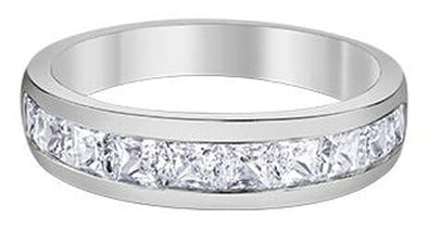 White Gold Diamond Band.