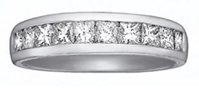 White Gold Diamond Band.