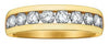 Yellow Gold Diamond Band.