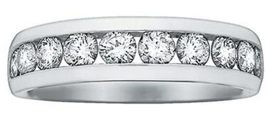 White Gold Diamond Band.