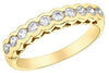 Yellow Gold Diamond Band.