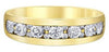 Yellow Gold Diamond Band.