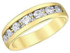 Yellow Gold Diamond Band.