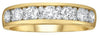 Yellow Gold Diamond Band.