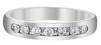 White Gold Diamond Band.