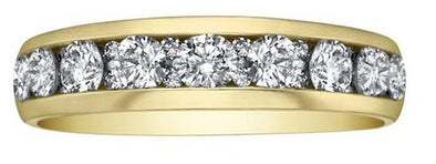 Yellow Gold Diamond Band.