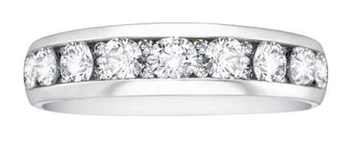 White Gold Diamond Band.