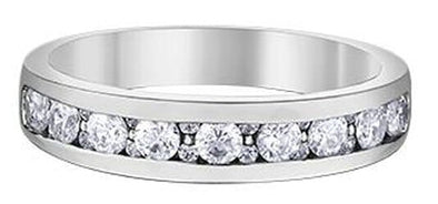 White Gold Diamond Band.