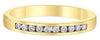 Yellow Gold Diamond Band.