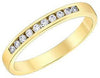 Yellow Gold Diamond Band.