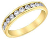 Yellow Gold Diamond Band.