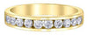 Yellow Gold Diamond Band.