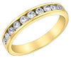 Yellow Gold Diamond Band.