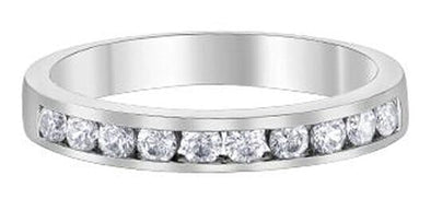 White Gold Diamond Band.