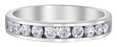 White Gold Diamond Band.