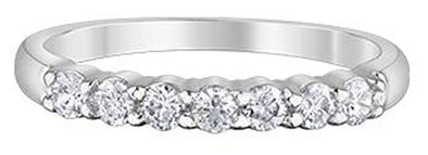 White Gold Diamond Band.