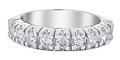 White Gold Diamond Band.